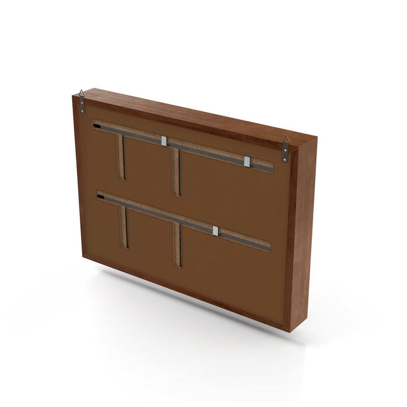 247 Shop At Home Modern 20-inch Photo Frame with Hidden Storage and Metal Hook