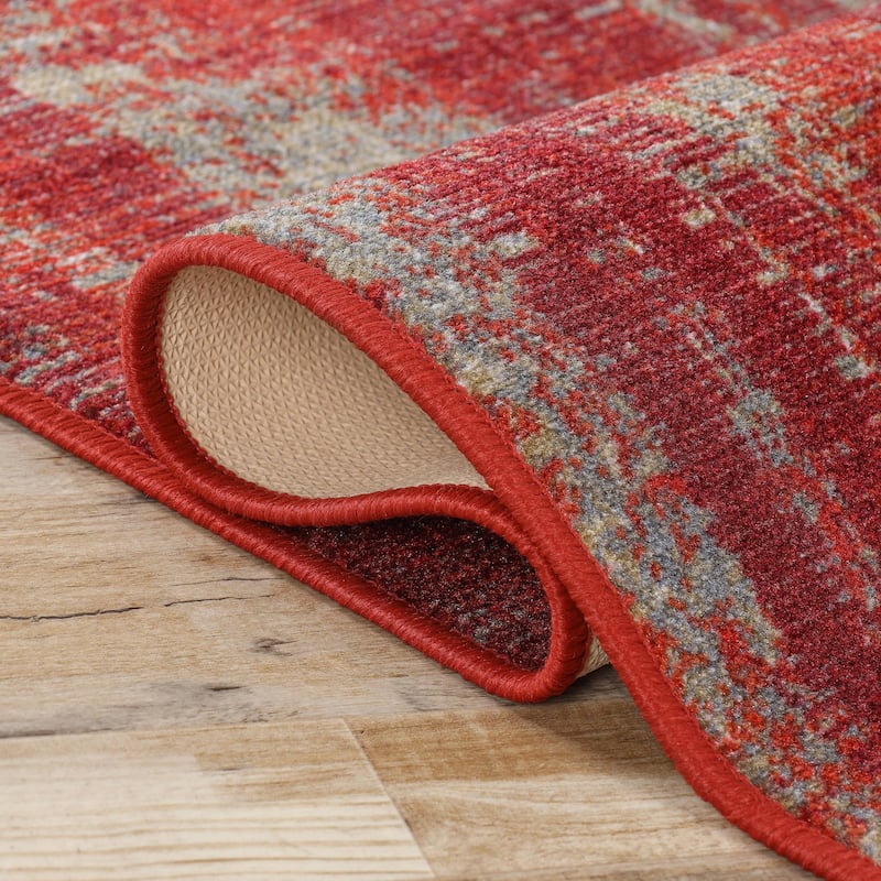 Superior Brayton Modern Non-Slip Washable Indoor Runner or Area Rug
