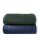 preview thumbnail 12 of 13, Eddie Bauer Solid Ultra Soft Plush/Sherpa Reversible Blanket