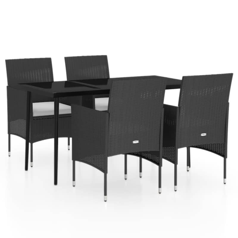 vidaXL Patio Dining Set Outdoor Dining Set Table and Chair Set for Garden