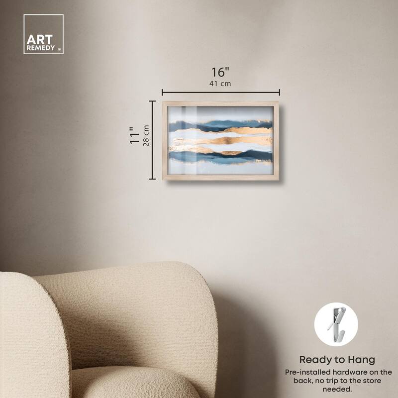 Blue Ridge II Shadowbox by Art Remedy