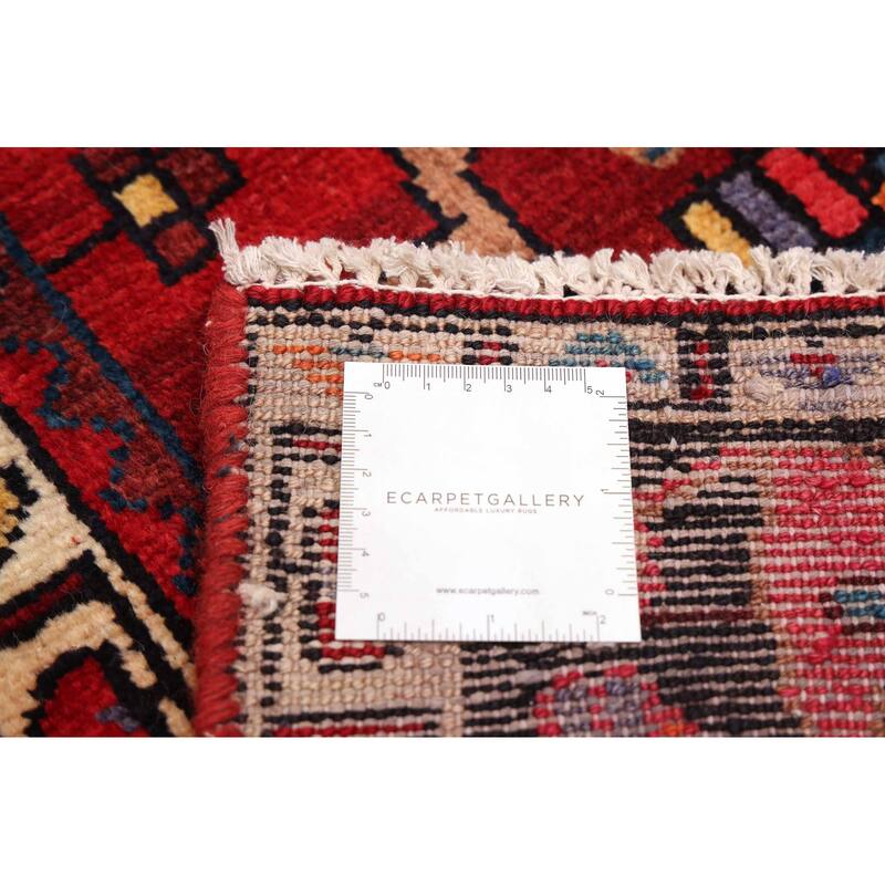 ECARPETGALLERY Hand-knotted Anatolian Vintage Red Wool Rug - 5'9 x 11'5