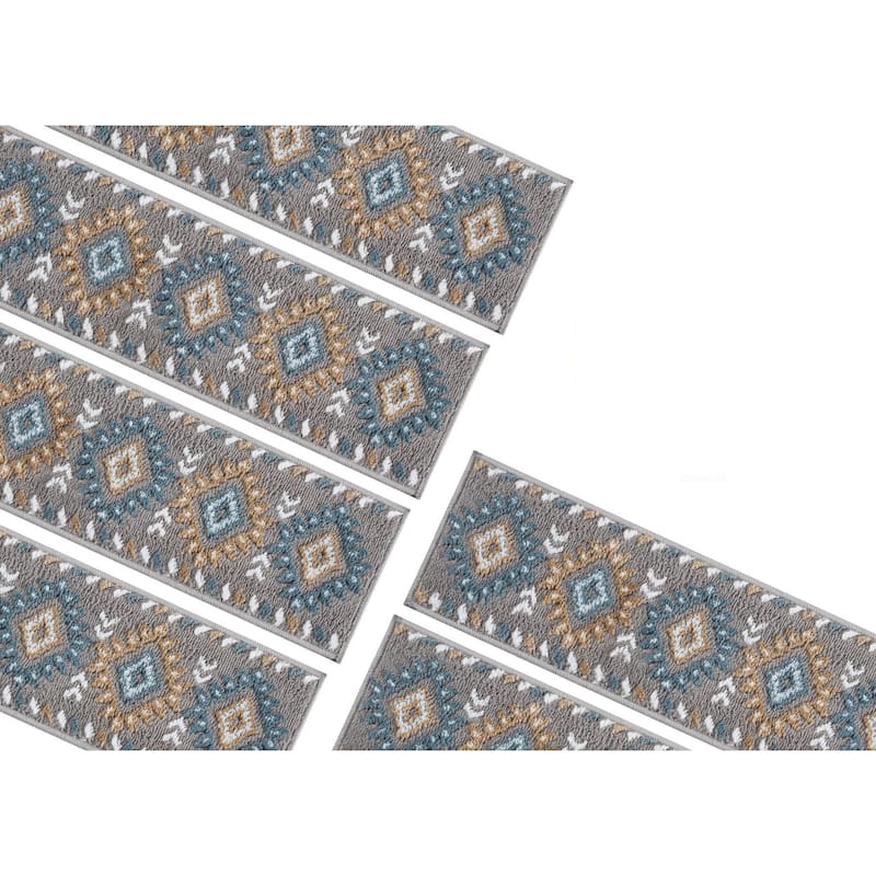 SussexHome Traditional PP Stair Treads (9 x 28 in.)