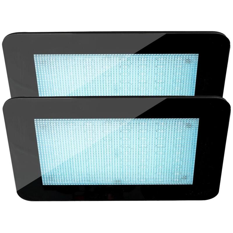 Mr Steam CHROMAXDUO ChromaSteamX ChromaTherapy Light with LED Clusters - Black