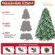 preview thumbnail 7 of 10, 4ft-9ft Blue Mixed Automatic Christmas Trees