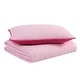 preview thumbnail 4 of 9, Eddie Bauer Kids Garden Lightweight Reversible Pink Quilt Set