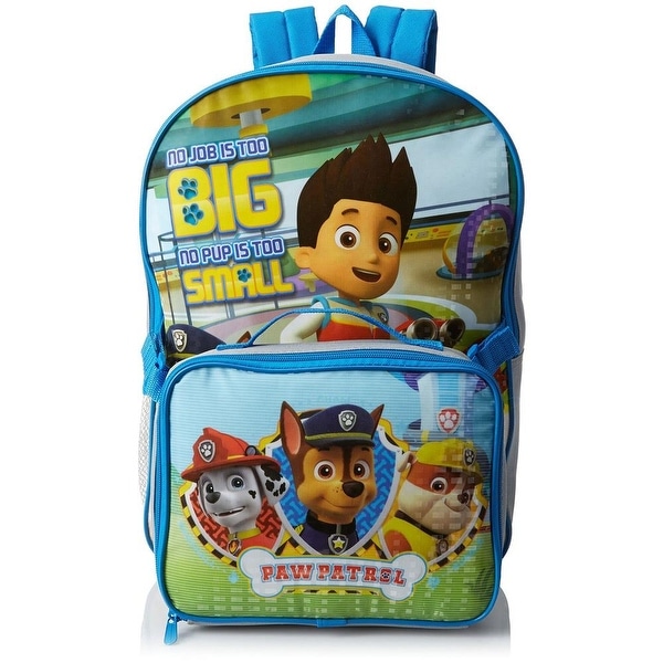Shop Nickelodeon Boys Paw Patrol Backpack with Lunch Box ...