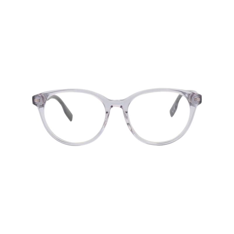 McQ Alexander McQueen Round-Frame Acetate Optical Frames - Grey Black Transparent - N/A