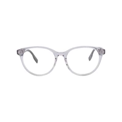 McQ Alexander McQueen Round-Frame Acetate Optical Frames - Grey Black Transparent - N/A