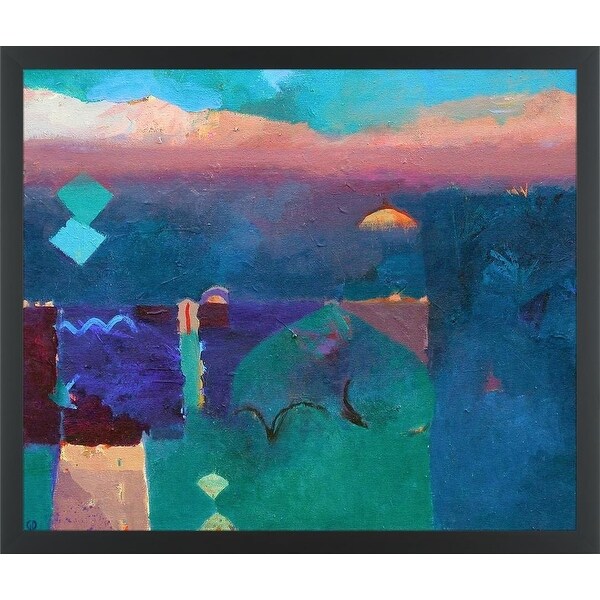 Easy Art Prints Gerry Dudgeon's 'Meknes Green' Premium Canvas Art