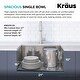 preview thumbnail 111 of 144, KRAUS Kore Workstation Undermount Stainless Steel Kitchen Sink