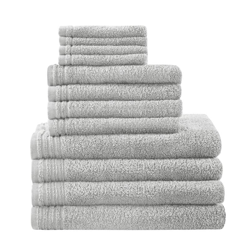 510 Design Big Bundle 100% Cotton Quick Dry 12 Piece Bath Towel Set