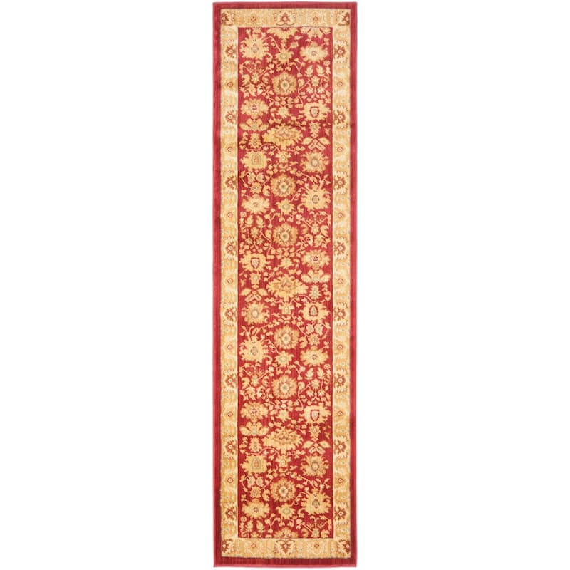 SAFAVIEH Heirloom Tamra Traditional Oriental Rug - 2'3" x 8' Runner - Red/Gold