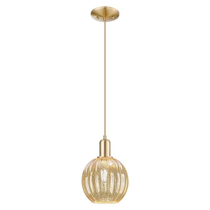 Innovations Lighting 716-1P-G458-7ME Preston 7" Wide Cord Hung Mini