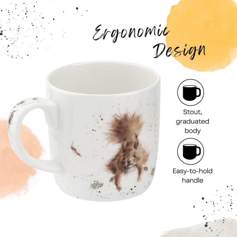 Royal Worcester Wrendale Designs Mug Woodland Creatures