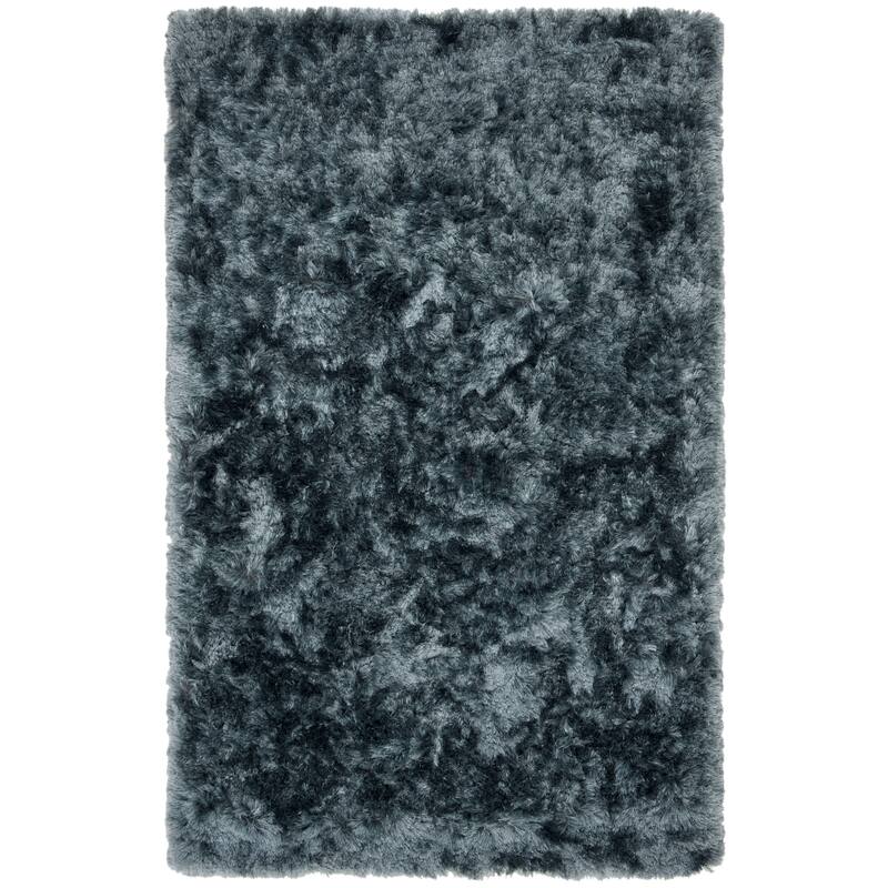 SAFAVIEH Handmade Ocean Shag Lyse Glam 2.5-inch Thick Rug