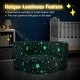 preview thumbnail 7 of 7, 2-in-1 Glow in the Dark Toddler Couch and Kids Chair for Playroom - 32" x 25" x 16"