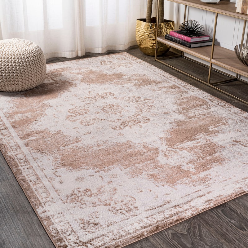 JONATHAN Y Rosalia Ornate Medallion Modern Area Rug