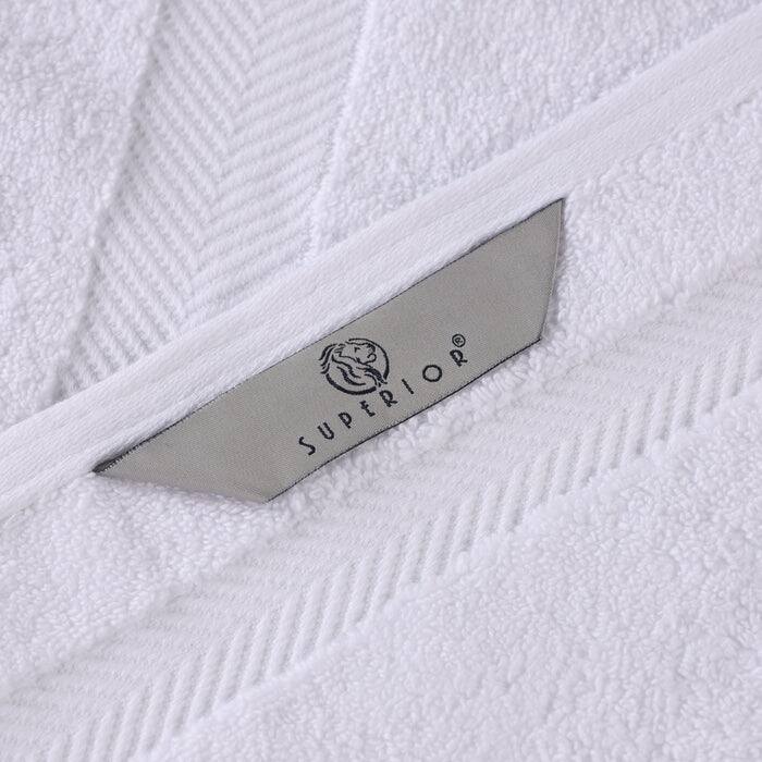 Superior Zero Twist Cotton Solid Soft Absorbent Hand Towel Set of 6
