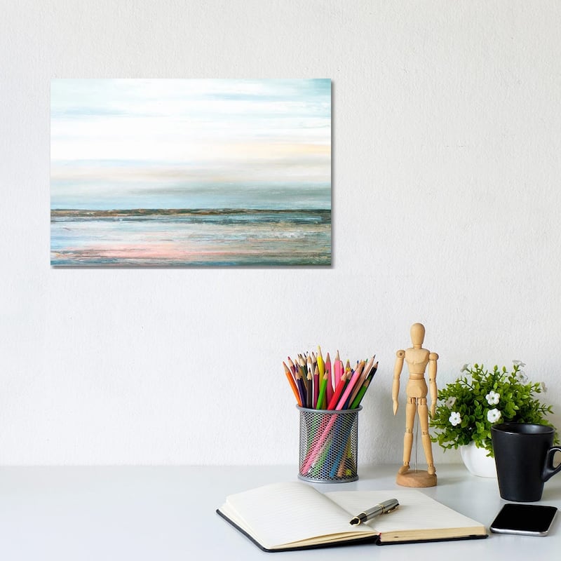 iCanvas "Soft Seas" by Stellar Design Studio Canvas Print - 8x12x0.75