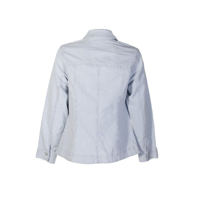 charter club white denim jacket