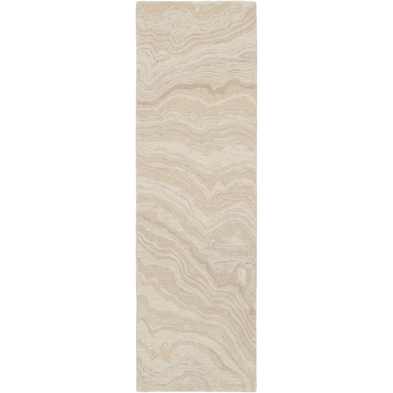 Nourison Graceful Indoor Abstract Area Rug - 2' 3" x 7' 6" - Beige - Runner
