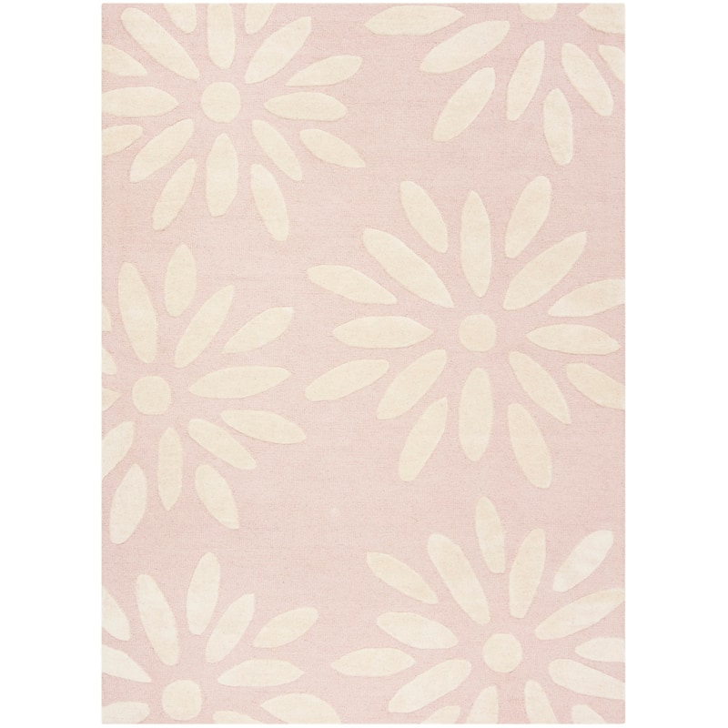 SAFAVIEH Handmade SAFAVIEH Kids Fleurette & Tween Wool Rug