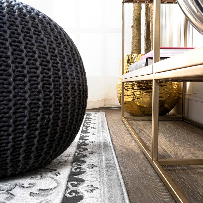 JONATHAN Y Marrakesh French Border Area Rug