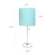 preview thumbnail 50 of 99, Porch & Den Custer Metal/ Fabric Lamp with Charging Outlet