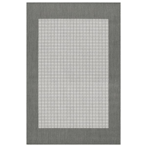slide 2 of 7, Dream Decor Rugs Pergola Quad Indoor Outdoor Area Rug 2' x 3'7" - Gray/White