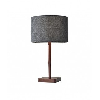 Cozy Cabin Walnut Wood Finish Table Lamp Cozy Cabin Walnut Wood Finish Table Lamp