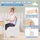 preview thumbnail 7 of 8, Gymax 4-in-1 Kids Wooden Table & 2 Chairs Set w/ Storage Detachable
