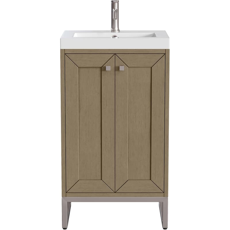 James Martin Vanities 533V20BNKWG Chianti 20" Free Standing Single - Walnut Whisper