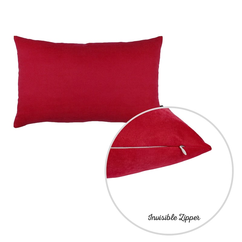 Solid-color Decorative Lumbar Throw Pillow Covers (Set of 4)