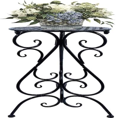 Metal Plant Stand Indoor Outdoor - 13.78 x 13.78x 22.5 inches