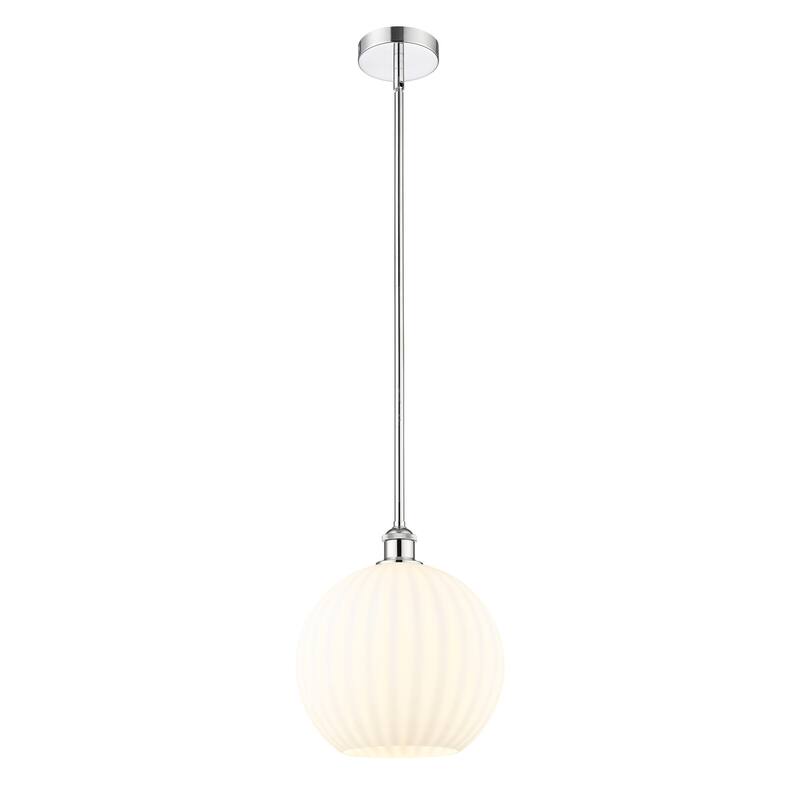 Innovations Lighting 616-1S 13 12 White Venetian Pendant White