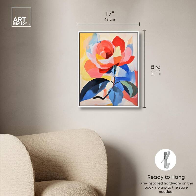 Chromatic Explosion II Canvas by Art Remedy
