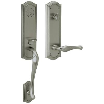 Baldwin Left Handed Bethpage Escutcheon Dummy Set Handleset with
