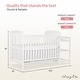 preview thumbnail 4 of 8, Dream On Me Anna 4 in 1 Full Size Crib and Changing Table Combo
