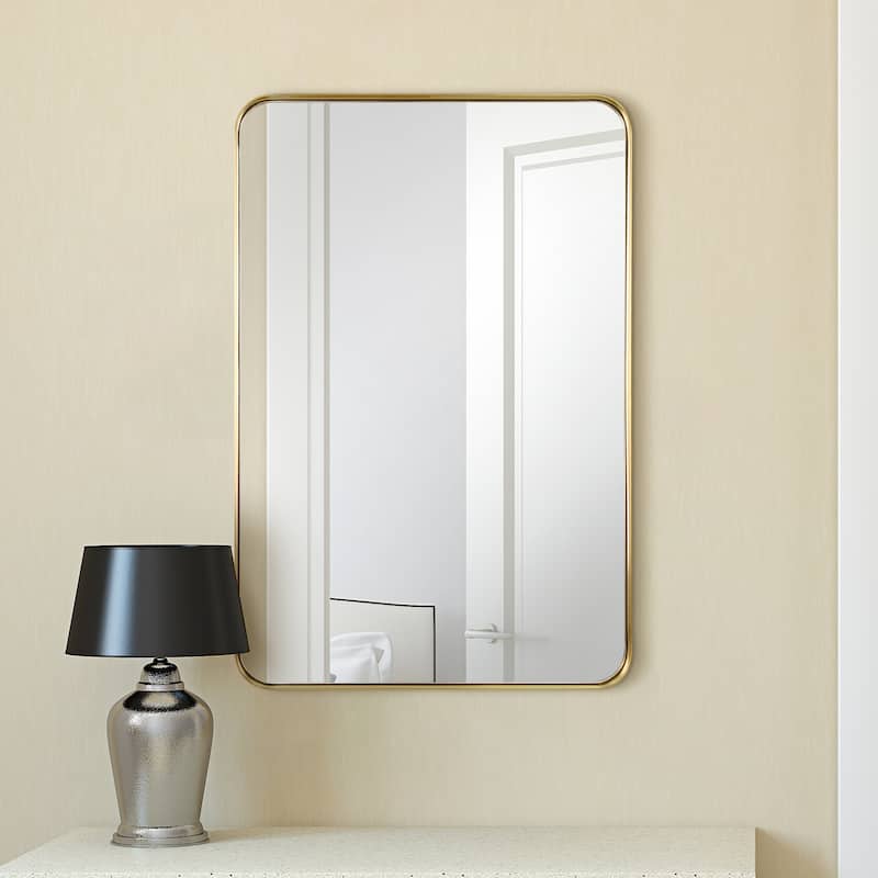 Ultra Stainless Steel Rectangular Wall Mirror