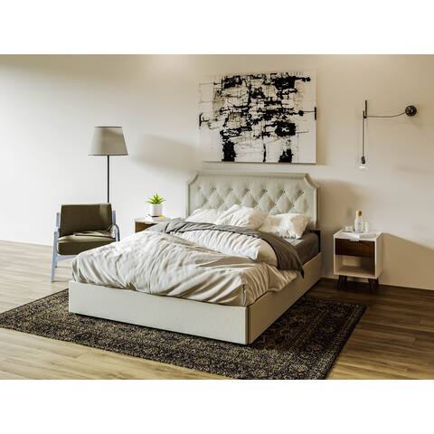 Traves Upholstered Queen Storage Bed