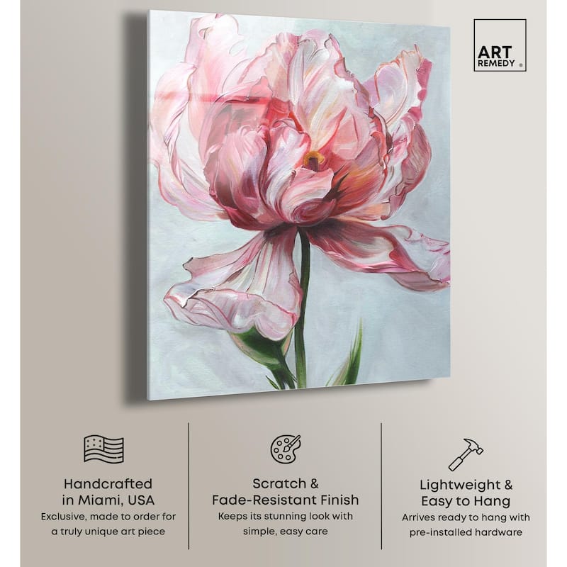 Magical Flower I Acrylic by Art Remedy, Ready to Hang