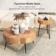 preview thumbnail 26 of 28, COZAYH 2-Piece Coffee Table Set