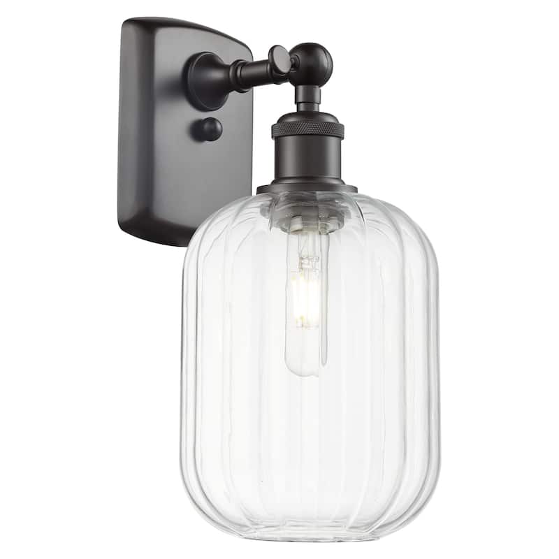Innovations Lighting 516-1W-13-7 Preston Sconce Preston 13" Tall Wall - Oil Rubbed Bronze / Clear