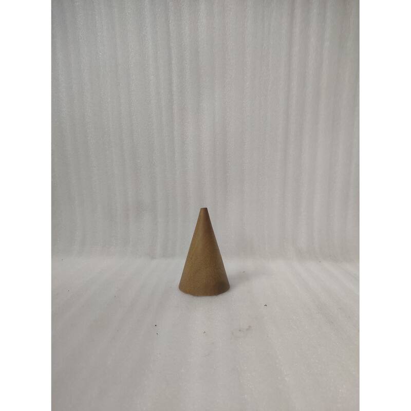 Extra Lg Christmas Tree w/ Smooth Texture Dark Walnut 7"H - Dark Walnut - Small