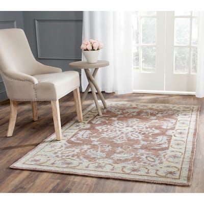 SAFAVIEH Hand-knotted Stone Wash Vetka Modern Wool Rug