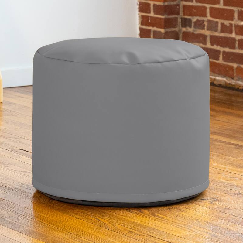 Jaxx Spring Modular Pouf Classroom Bean Bag Seat, Premium Vinyl