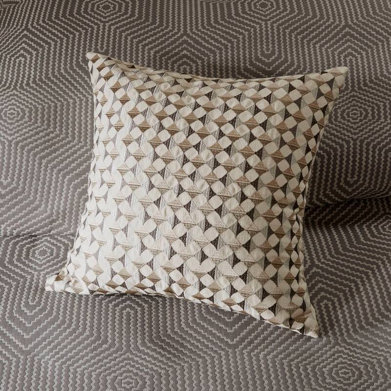 Madison Park Signature Shades of Serenity Jacquard Comforter Set