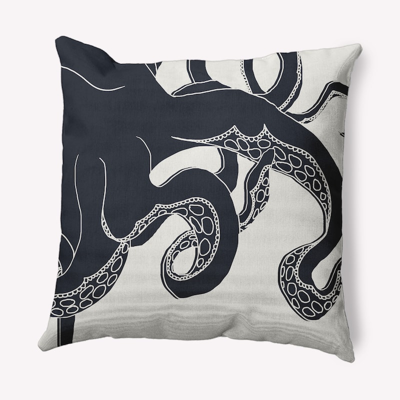 Gus Nautical Decorative Indoor Pillow - Shark Blue - 20" x 20"