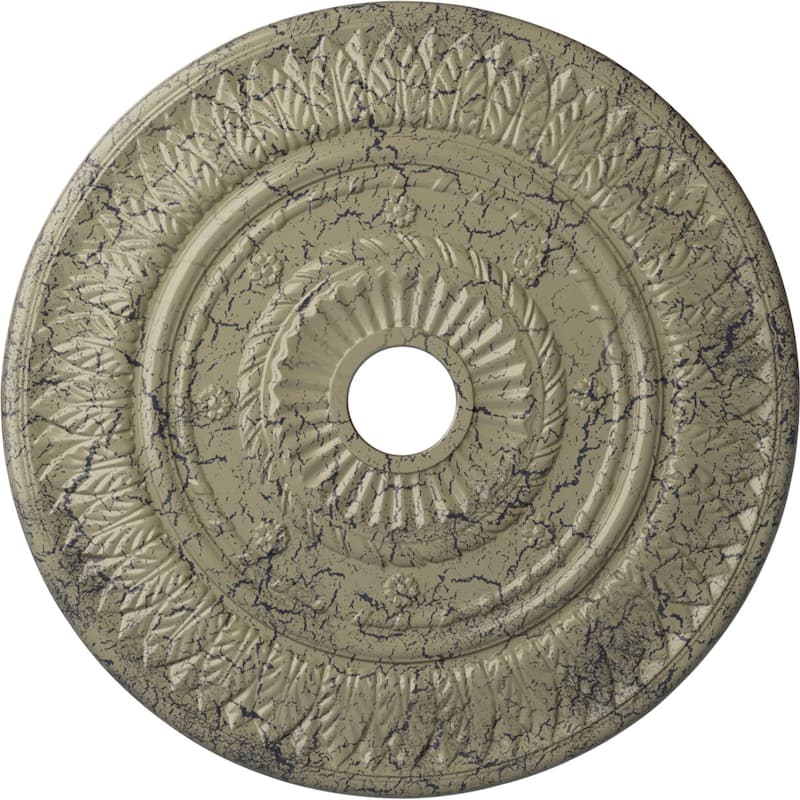 26 3/4"OD x 3 5/8"ID x 1 1/8"P Leaf Ceiling Medallion